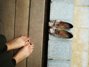 shoess-off tip de relajación